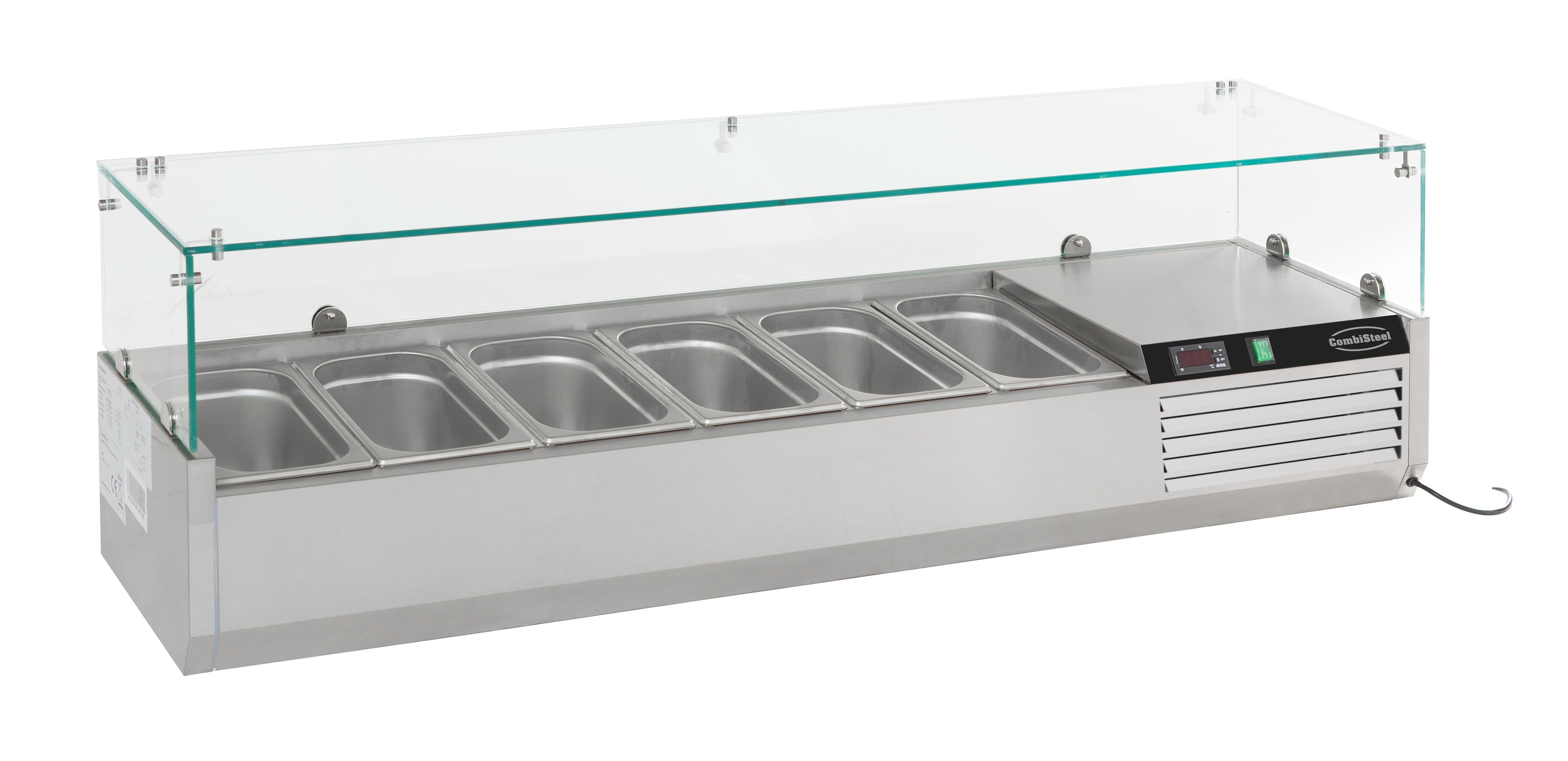 CombiSteel REFRIGERATED COUNTER TOP 1/4 GN x 6