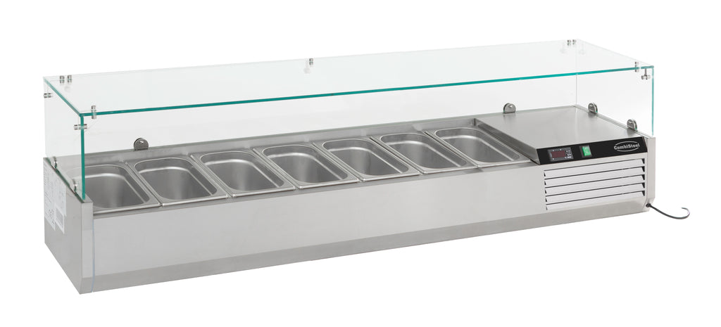 CombiSteel REFRIGERATED COUNTER TOP 1/4 GN x 7