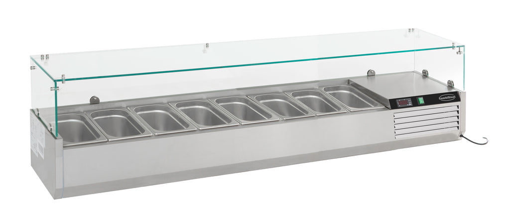 CombiSteel REFRIGERATED COUNTER TOP 1/3 GN x 8