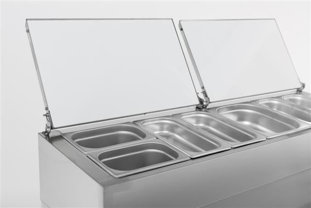 CombiSteel SALADETTE 2 DOORS 6x1/3GN CONTAINER