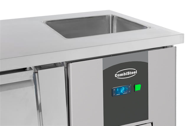 CombiSteel 700 REFRIGERATED COUNTER SINK 3 DOORS