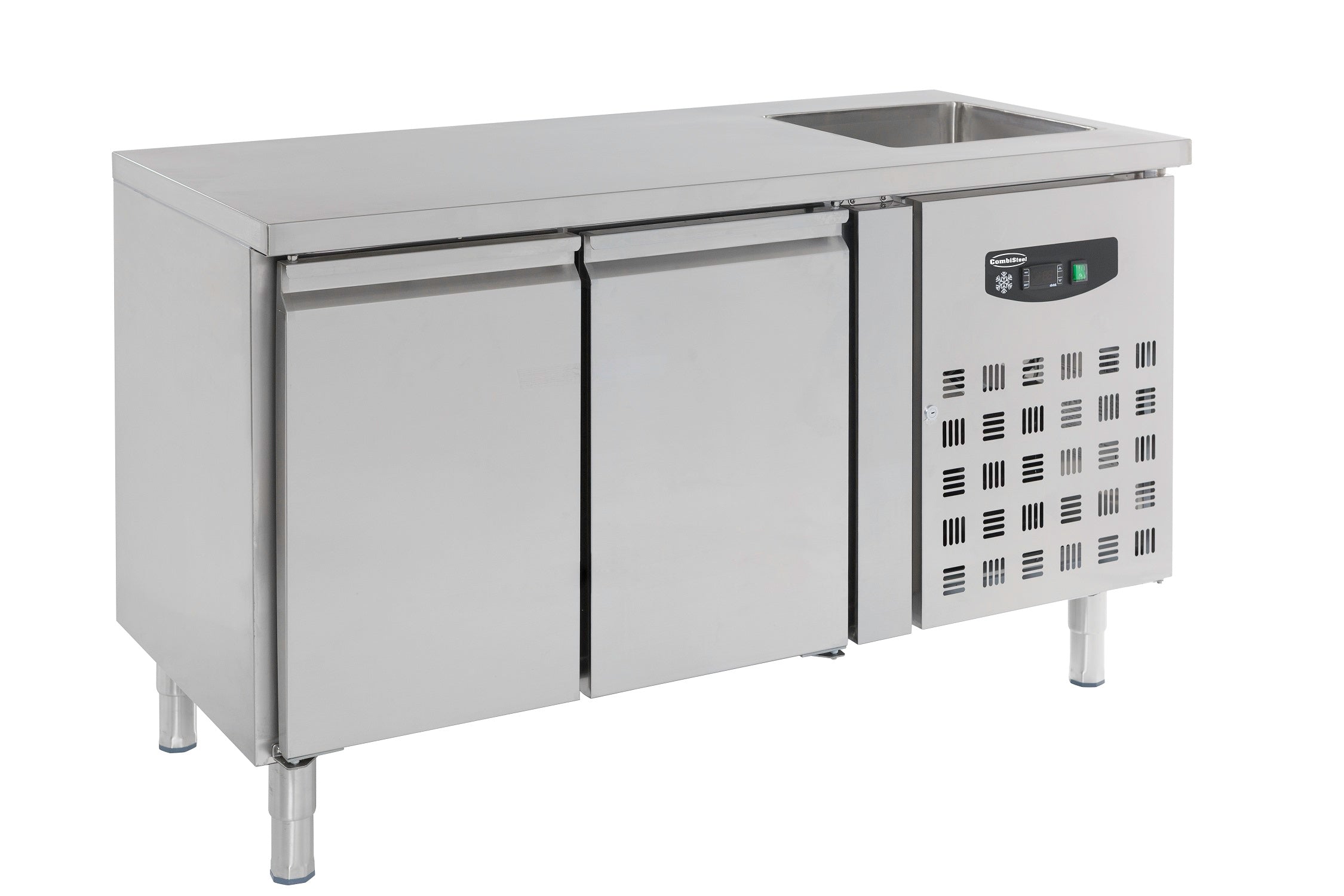 CombiSteel 700 REFRIGERATED COUNTER SINK 2 DOORS