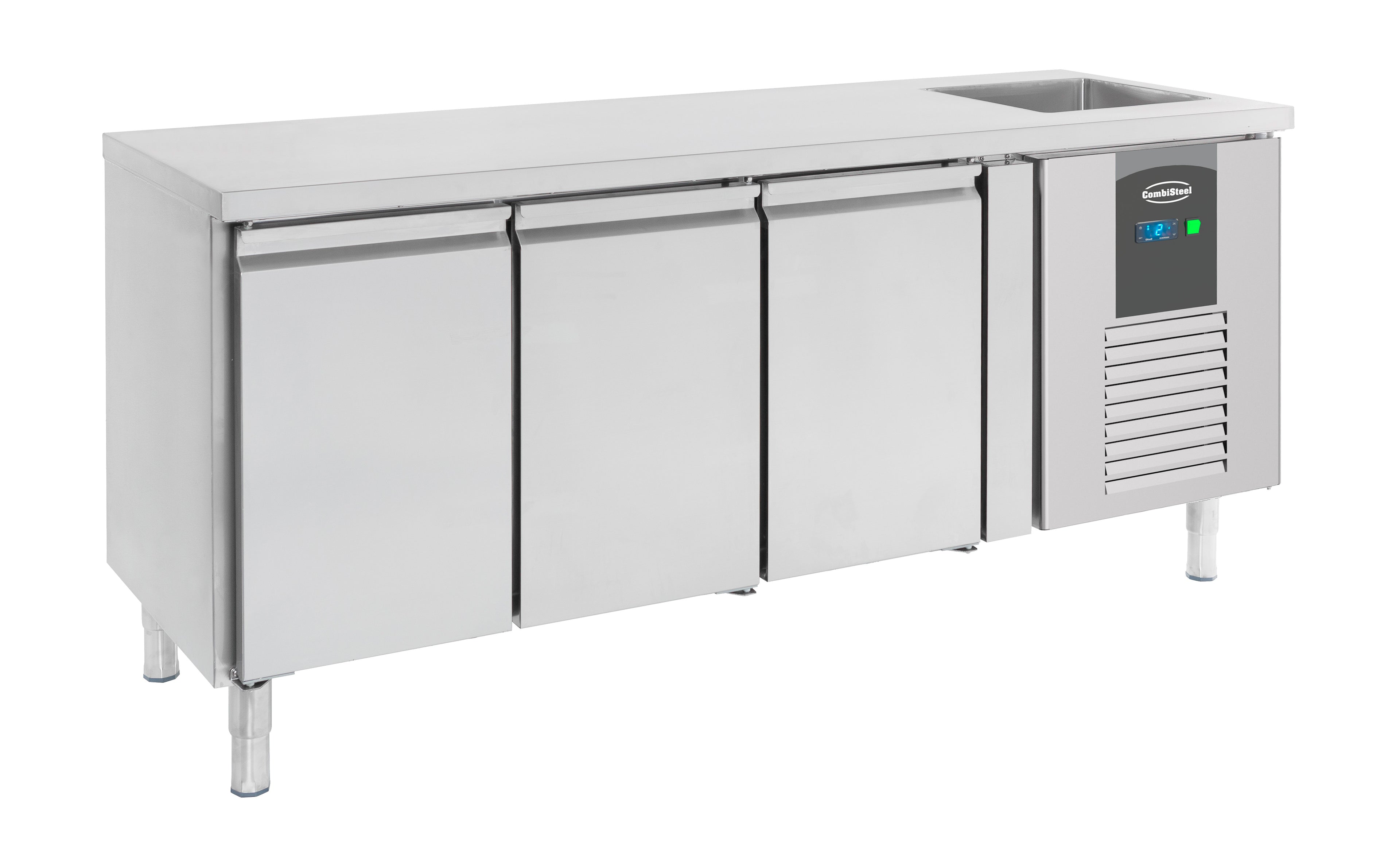 CombiSteel 700 REFRIGERATED COUNTER SINK 3 DOORS