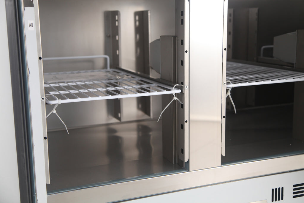 CombiSteel PIZZA COUNTER WITH GLASS 3 DOORS
