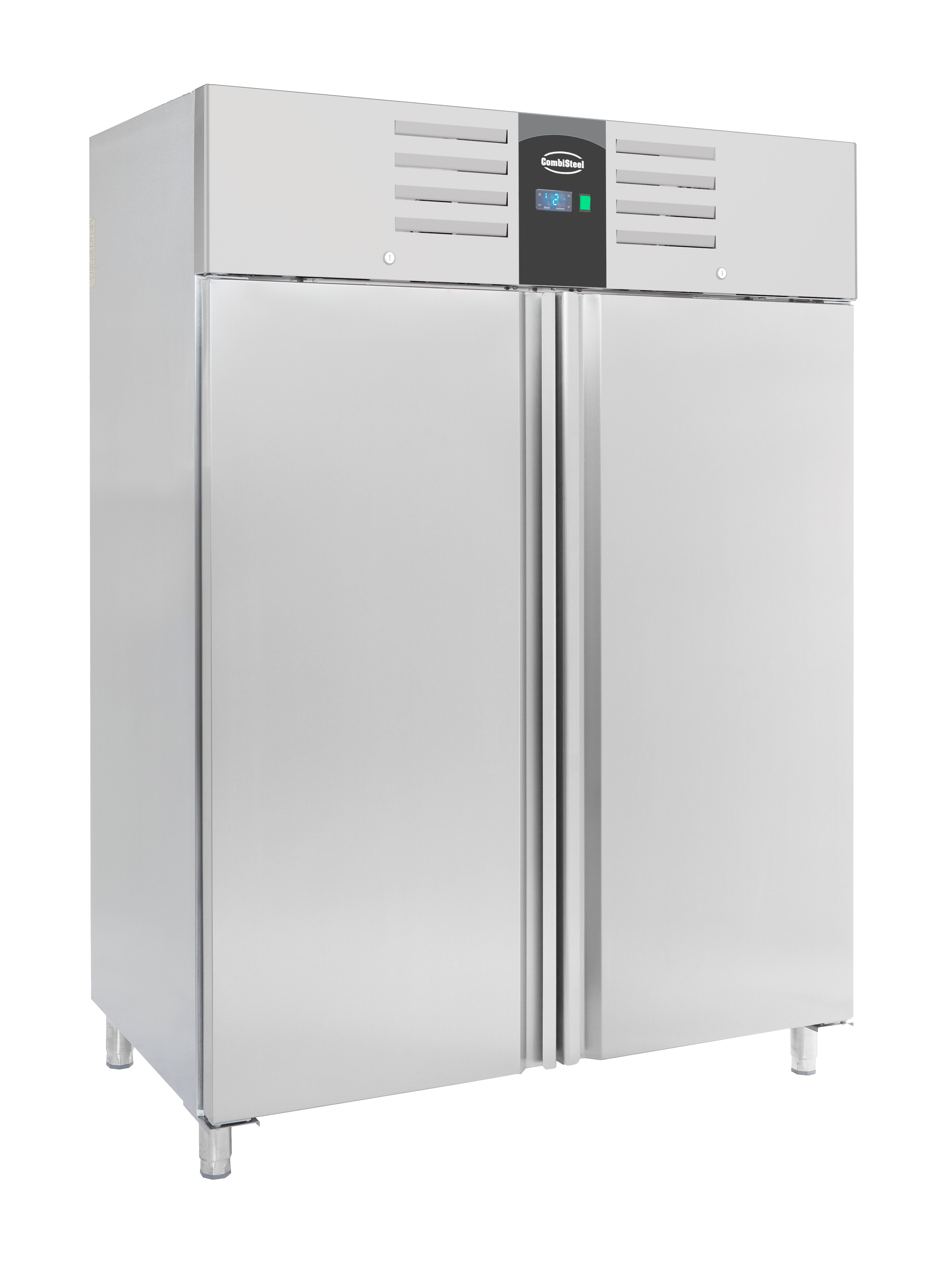 CombiSteel FREEZER SS 2 DOORS 1400L ENERGY LINE – commercial catering equipment