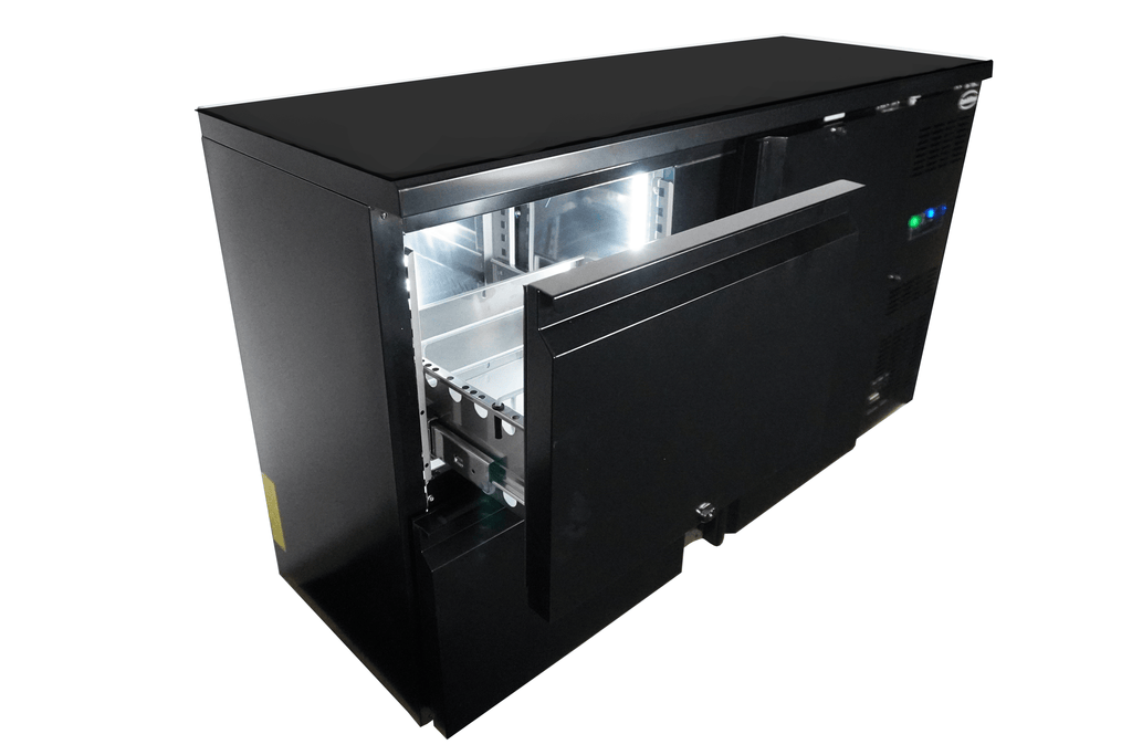 CombiSteel BARCOOLER BLACK 1 DOOR AND 2 DRAWERS