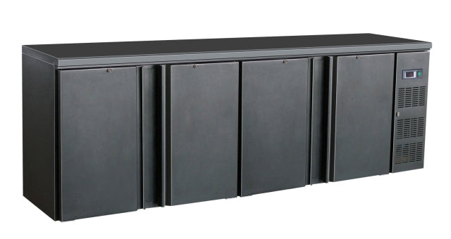CombiSteel BARCOOLER BLACK 4 DOORS – commercial catering equipment