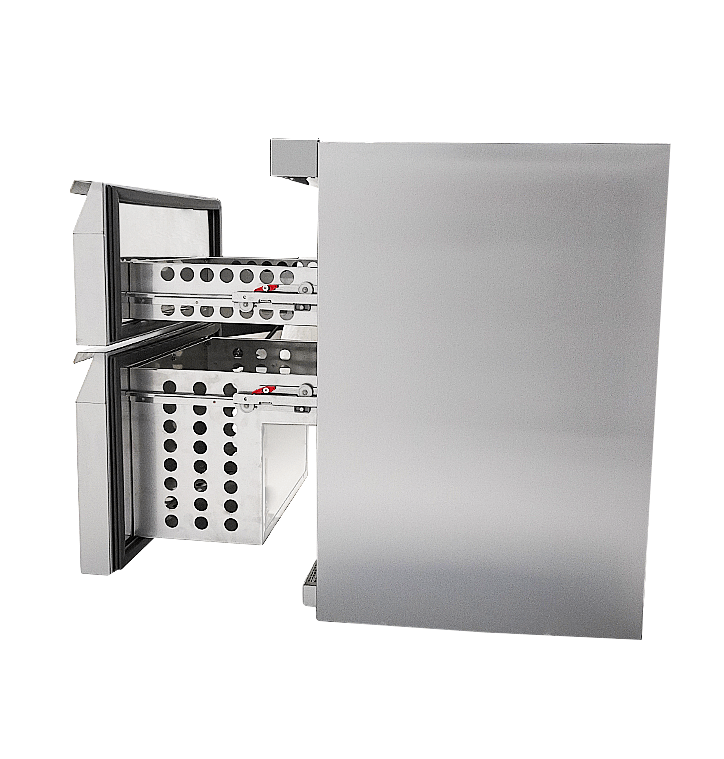 CombiSteel REFRIGERATOR SS 2 DRAWERS