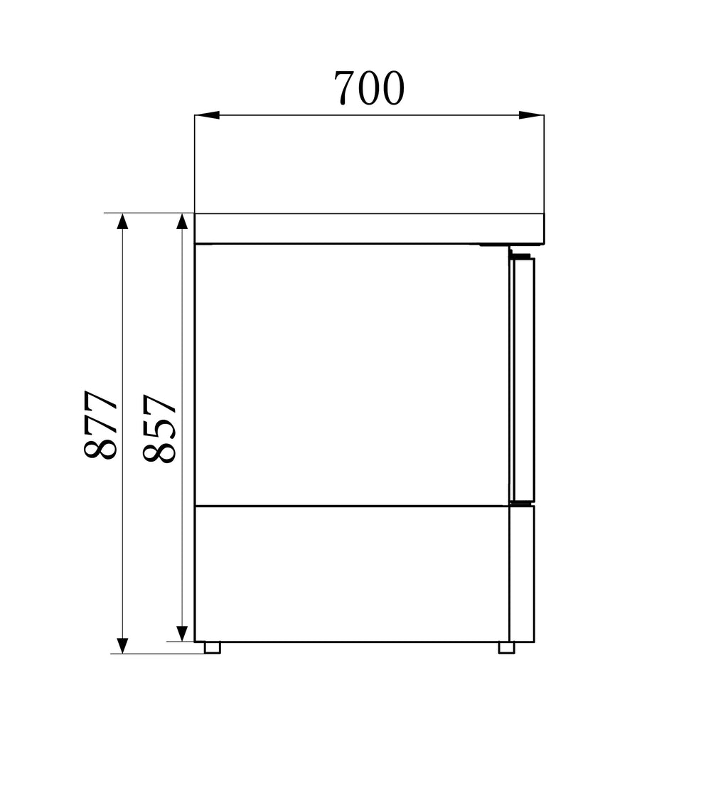 CombiSteel SALADETTE 1 DOOR