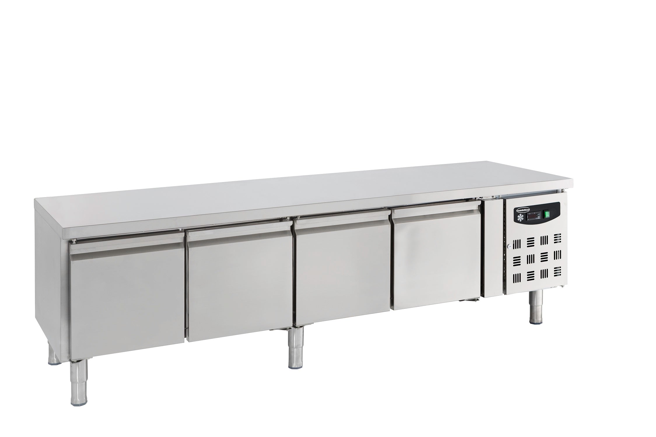 CombiSteel REFRIGERATED COUNTER 650 HEIGHT 4 DOORS – commercial catering equipment