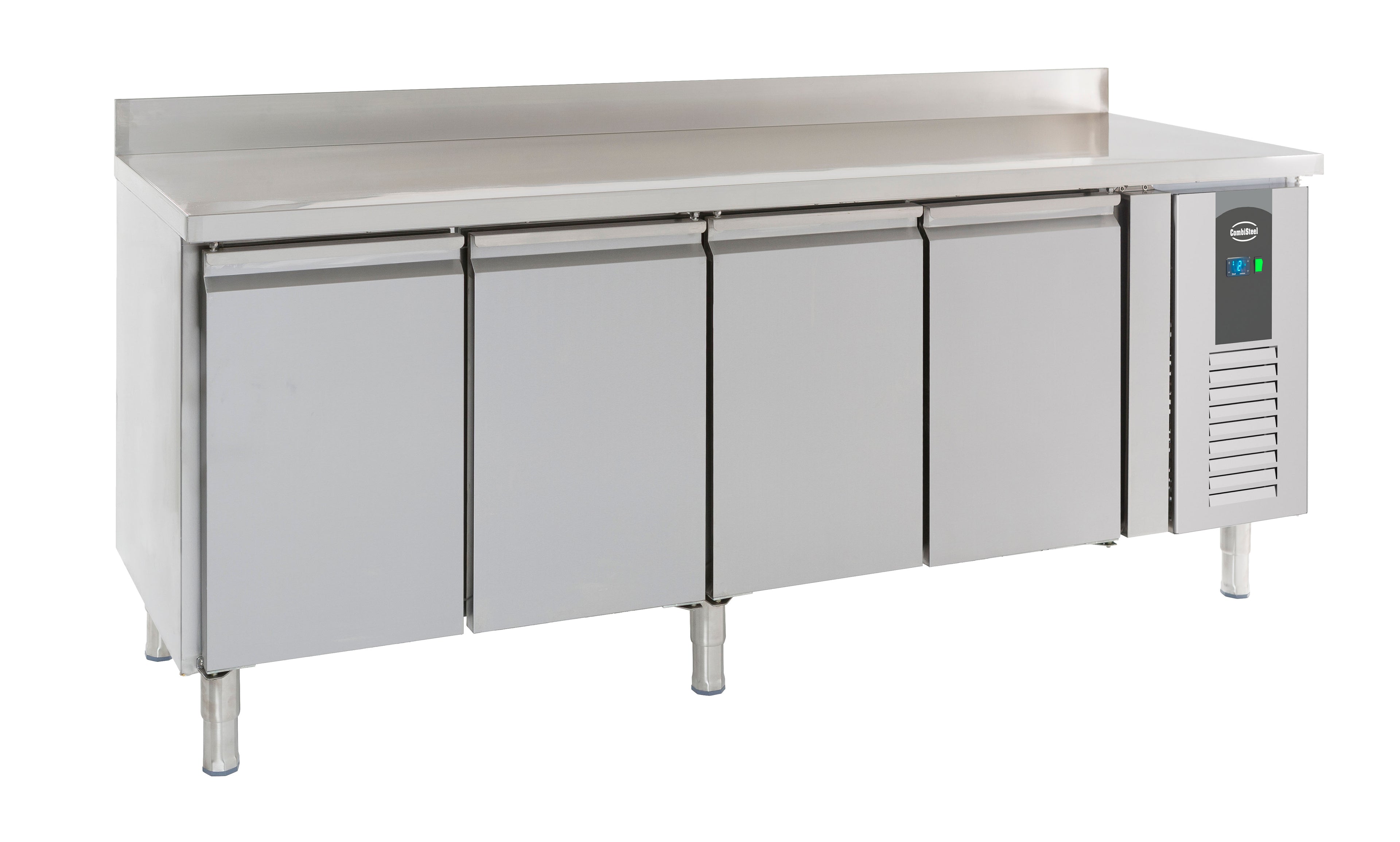 CombiSteel REFRIGERATED COUNTER UPSTAND 4 DOORS – commercial catering equipment