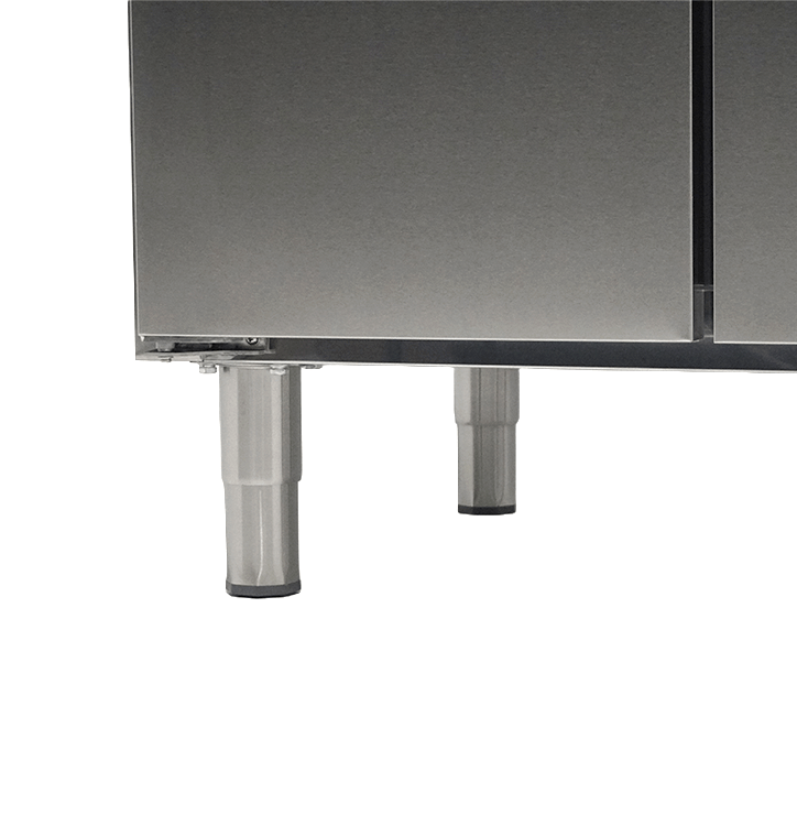 CombiSteel 700 REFRIGERATED COUNTER 2 DOORS AND 2 DRAWERS ENERGY LINE