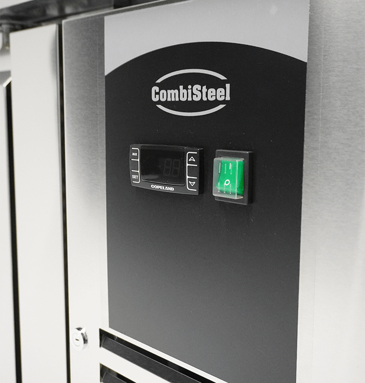 CombiSteel 700 REFRIGERATED COUNTER 2 DOORS AND 2 DRAWERS ENERGY LINE