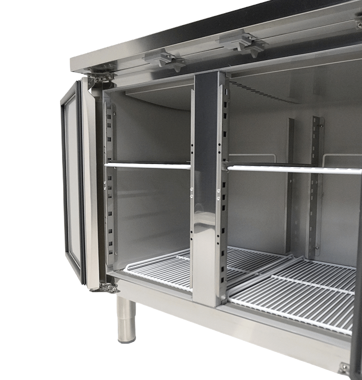 CombiSteel REFRIGERATED COUNTER 4 DOORS ENERGY LINE