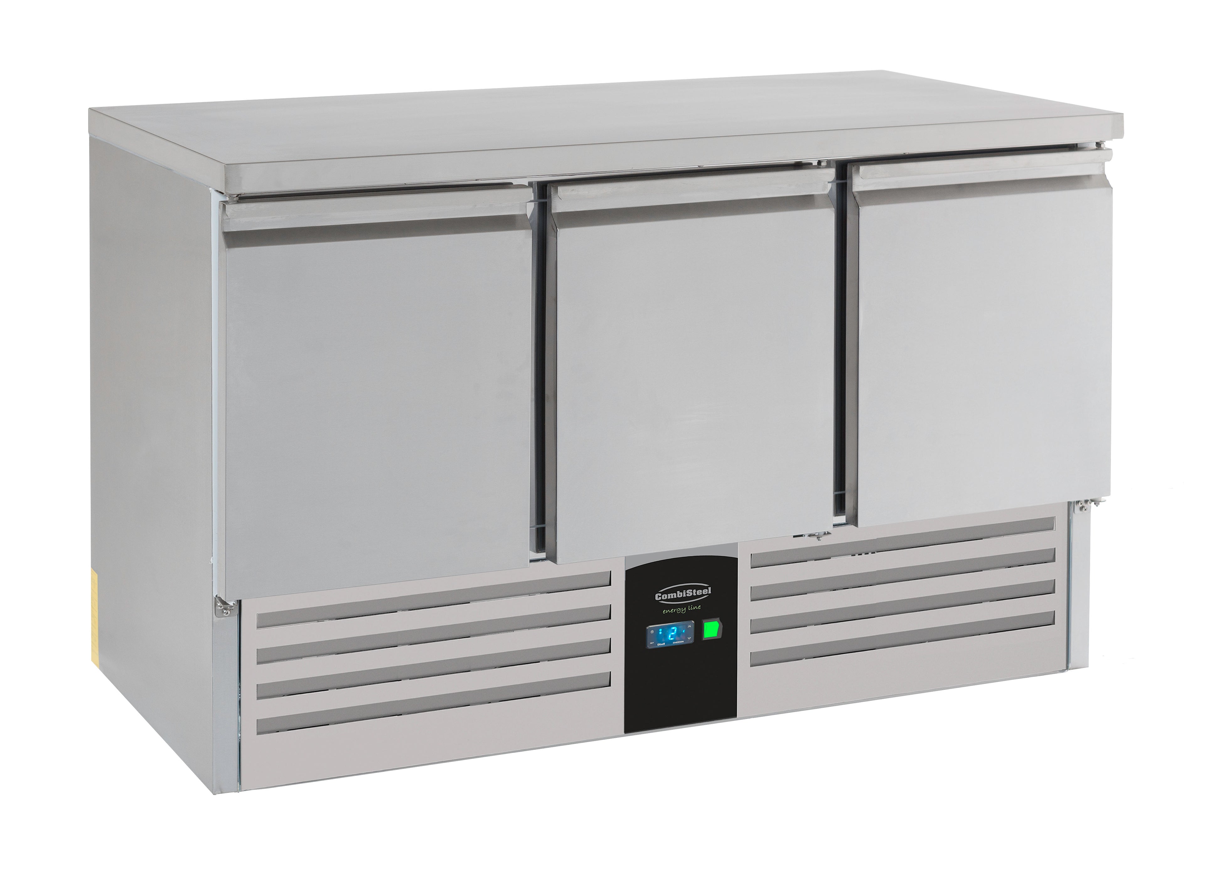 CombiSteel REFRIGERATED COUNTER 3 DOORS ENERGY LINE  EQUIPPED WITH EVAPORATOR