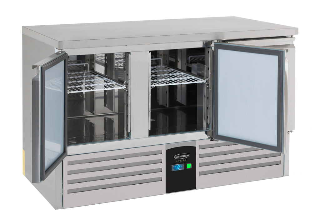 CombiSteel REFRIGERATED COUNTER 3 DOORS ENERGY LINE  EQUIPPED WITH EVAPORATOR