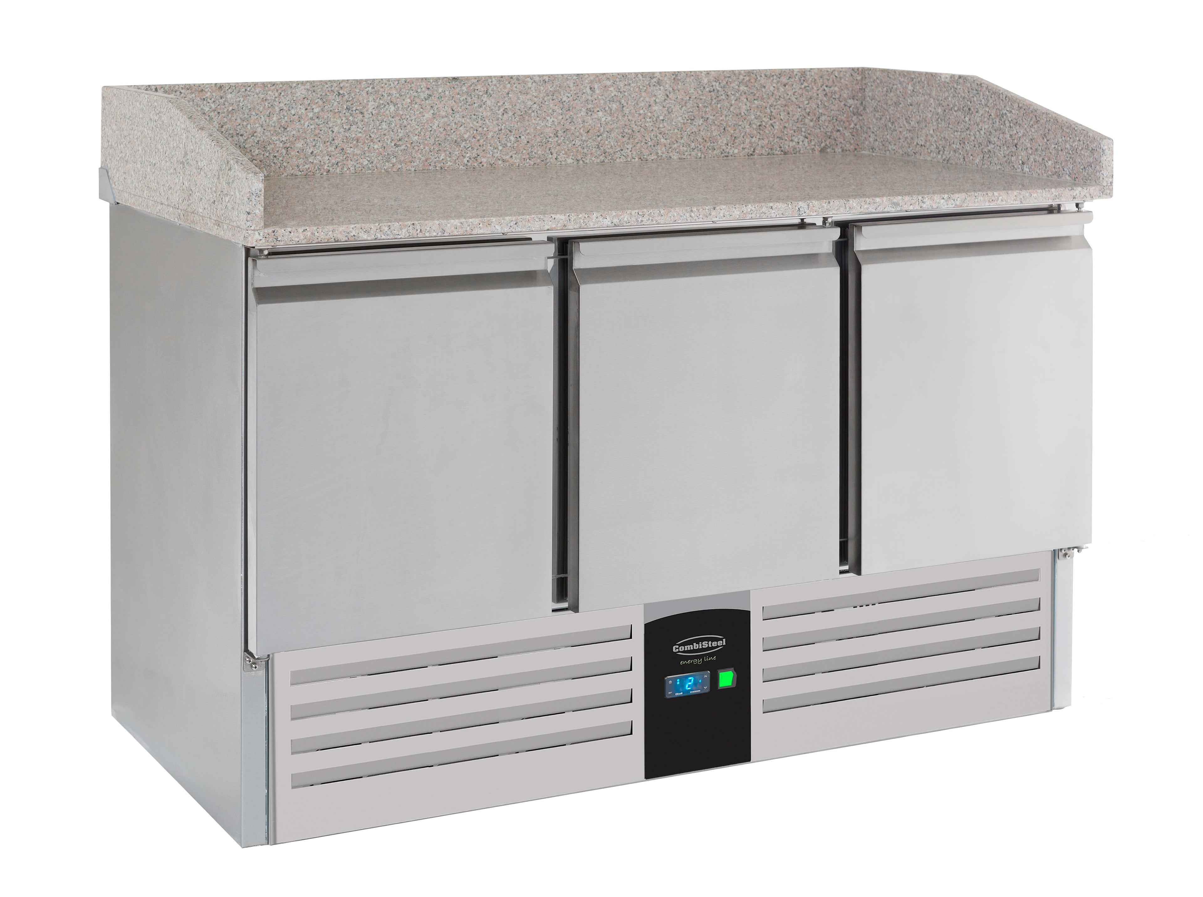 CombiSteel PIZZA COUNTER 3 DOORS ENERGY LINE  EQUIPPED WITH EVAPORATOR