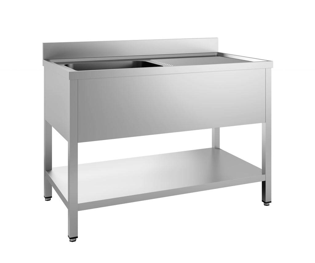 CombiSteel 700 SINK UNIT SHELF FLAT PACKED 1 LEFT 1400