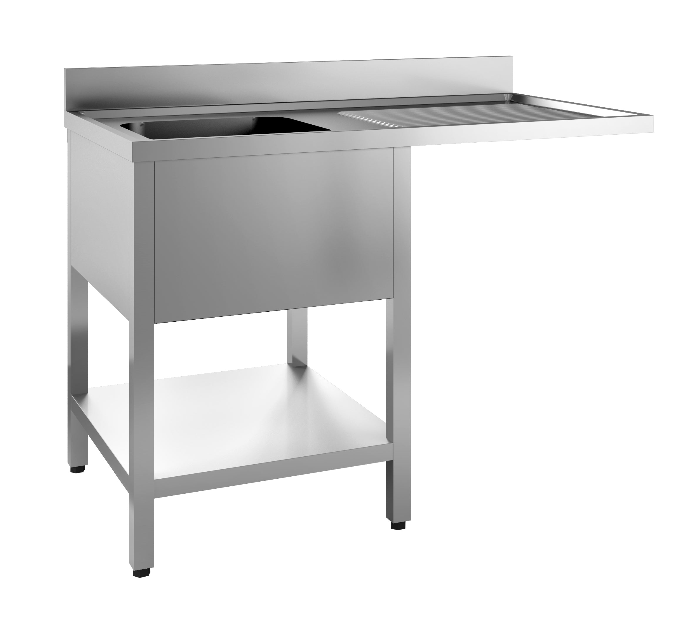 CombiSteel 700 SINK UNIT SHELF DISHWASHER FLAT PACKED 1 LEFT 1400 – commercial catering equipment