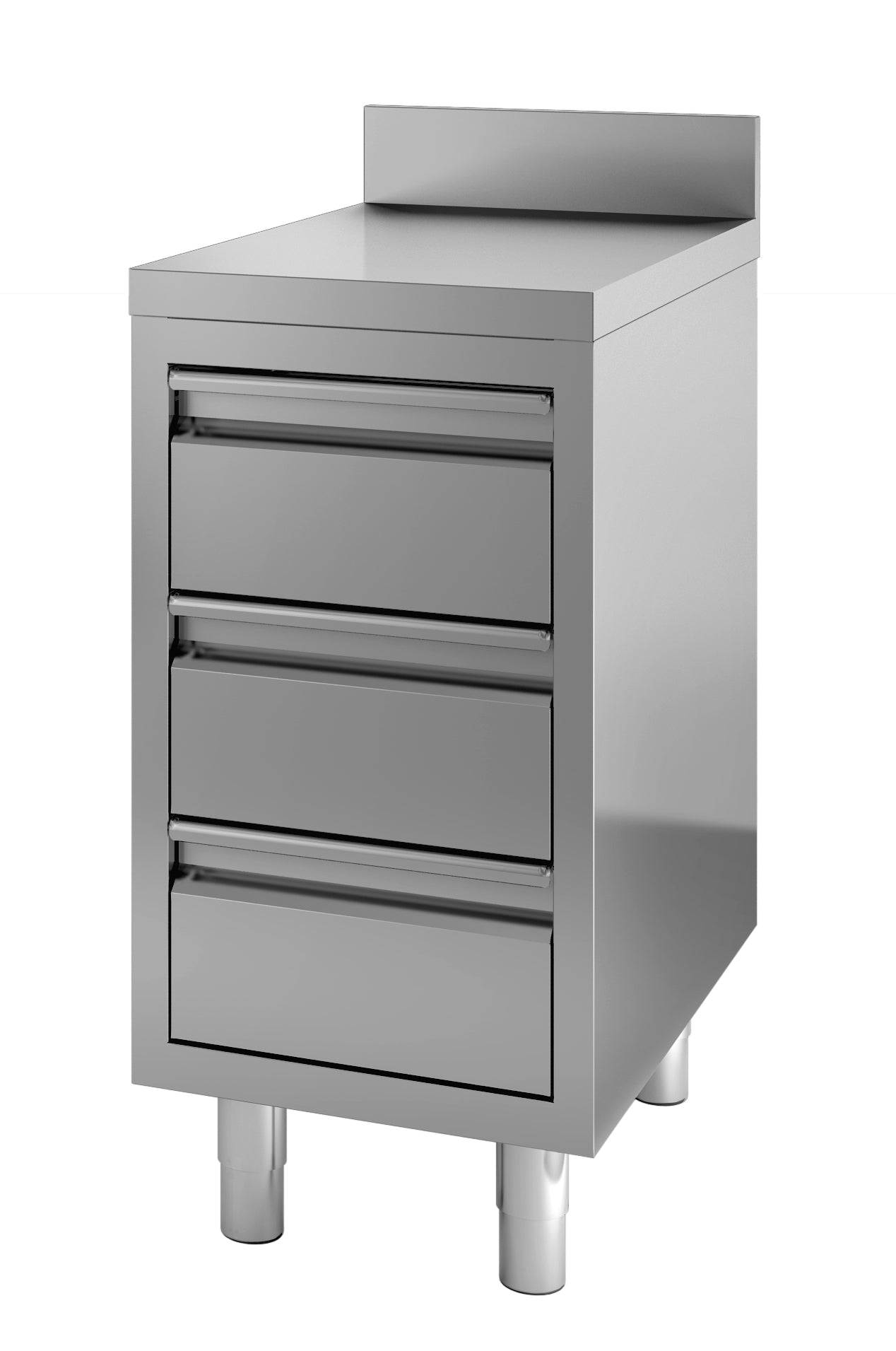 CombiSteel 700 WORKTABLE WITH DRAWERS UPSTAND 600 – commercial catering equipment
