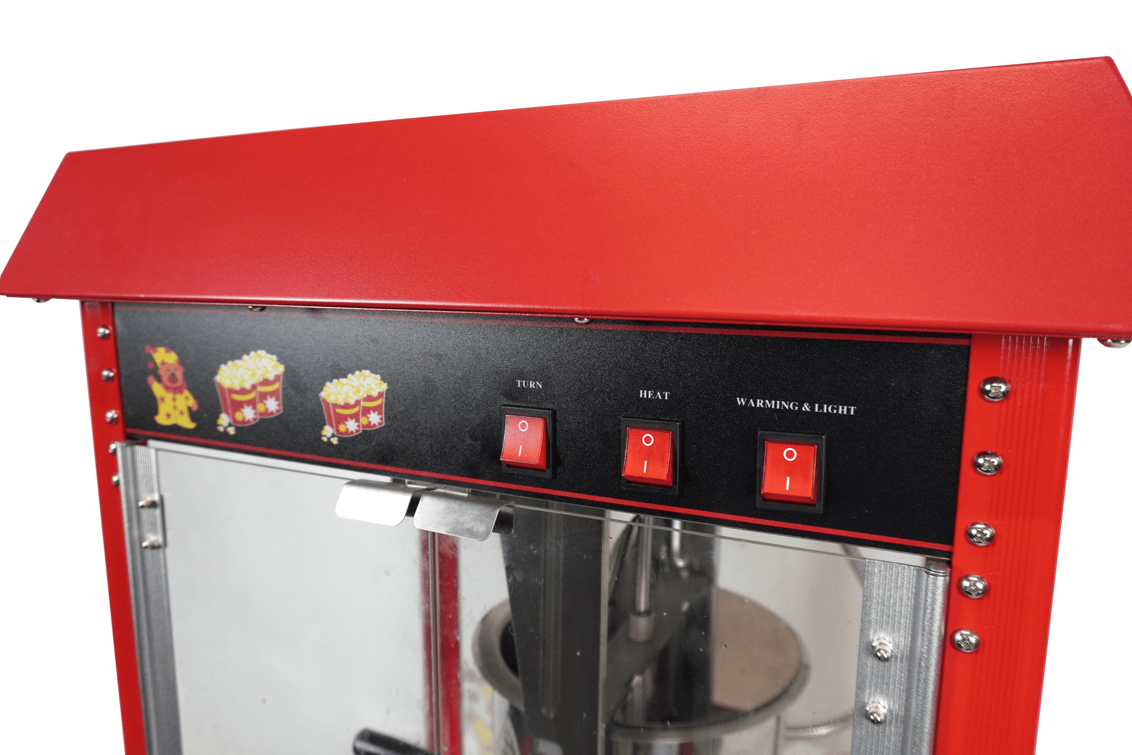 CombiSteel POPCORN MACHINE INCL. WHEELS