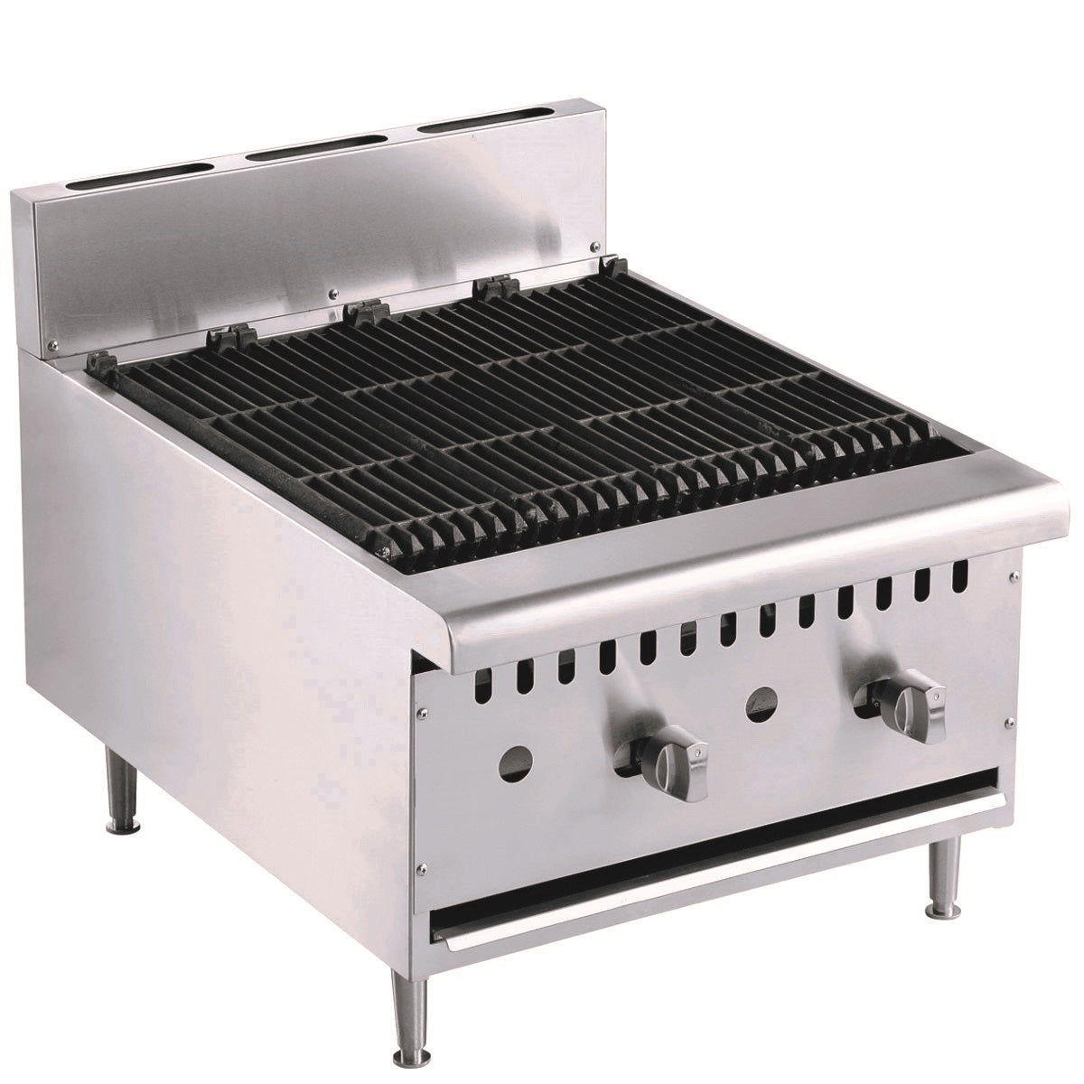 CombiSteel GAS LAVA STONE GRILL 2-BurnerS – commercial catering equipment