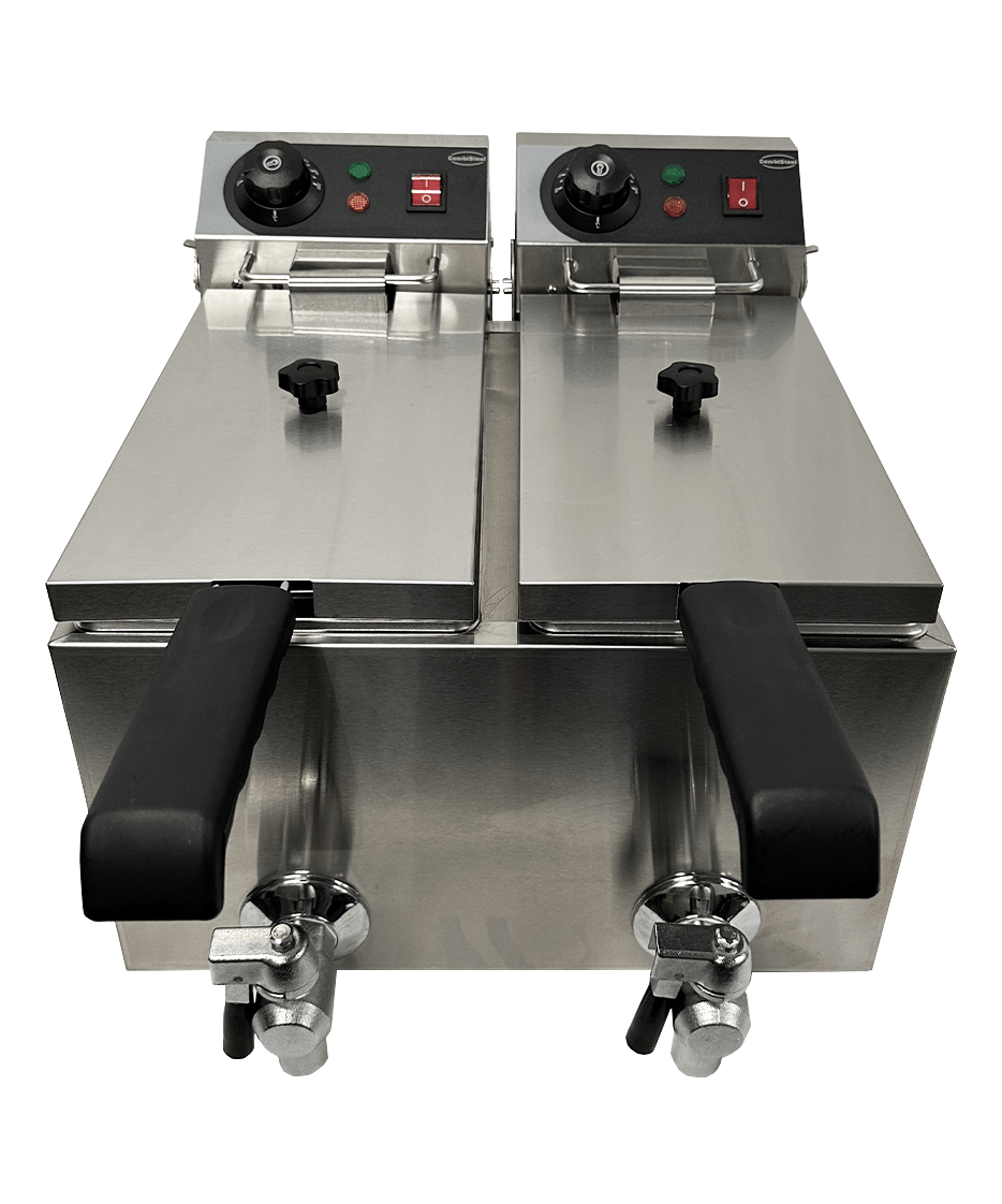 CombiSteel ELECTRIC COUNTER FRYER 2X4 L