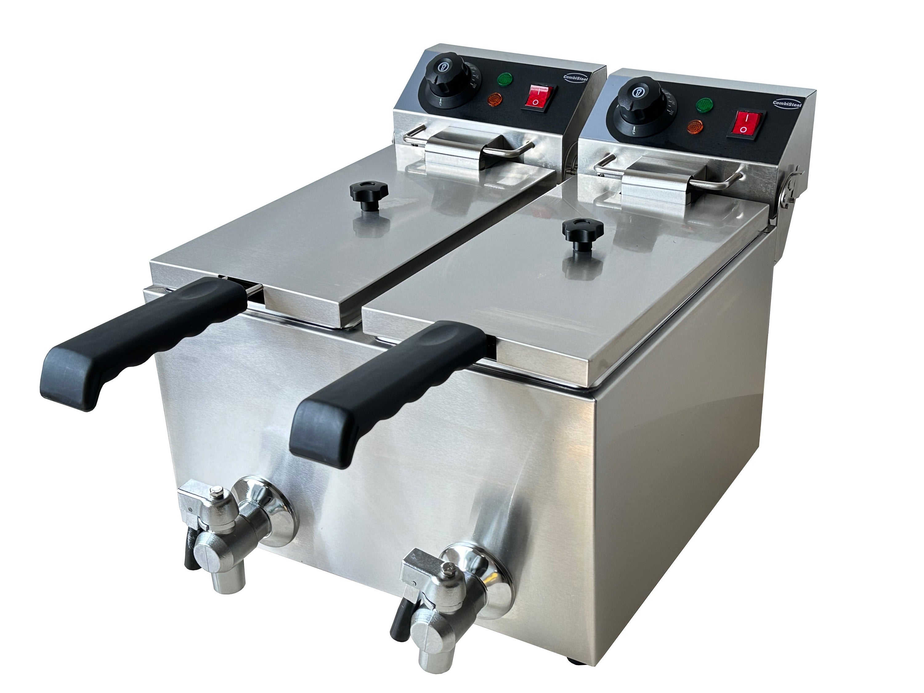 CombiSteel ELECTRIC COUNTER FRYER 2X4 L