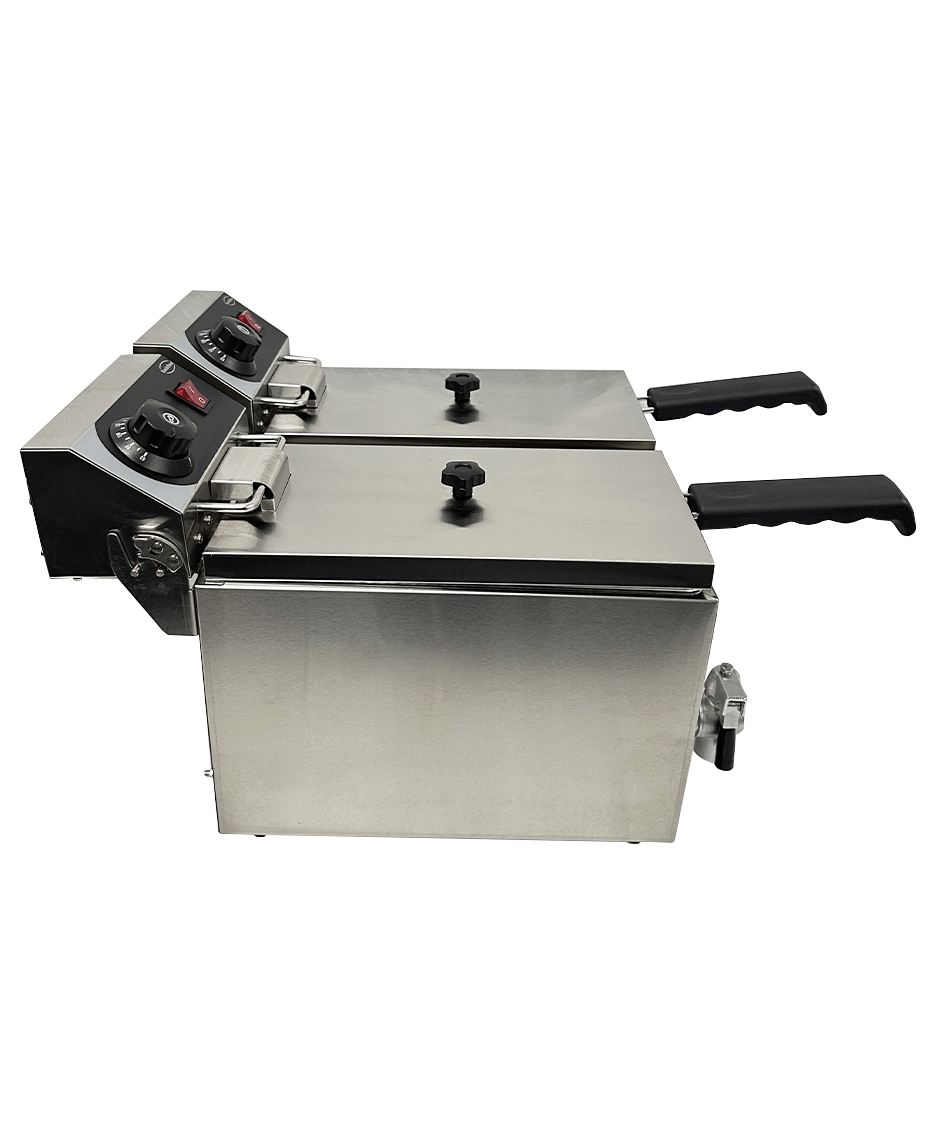 CombiSteel ELECTRIC COUNTER FRYER 2X4 L