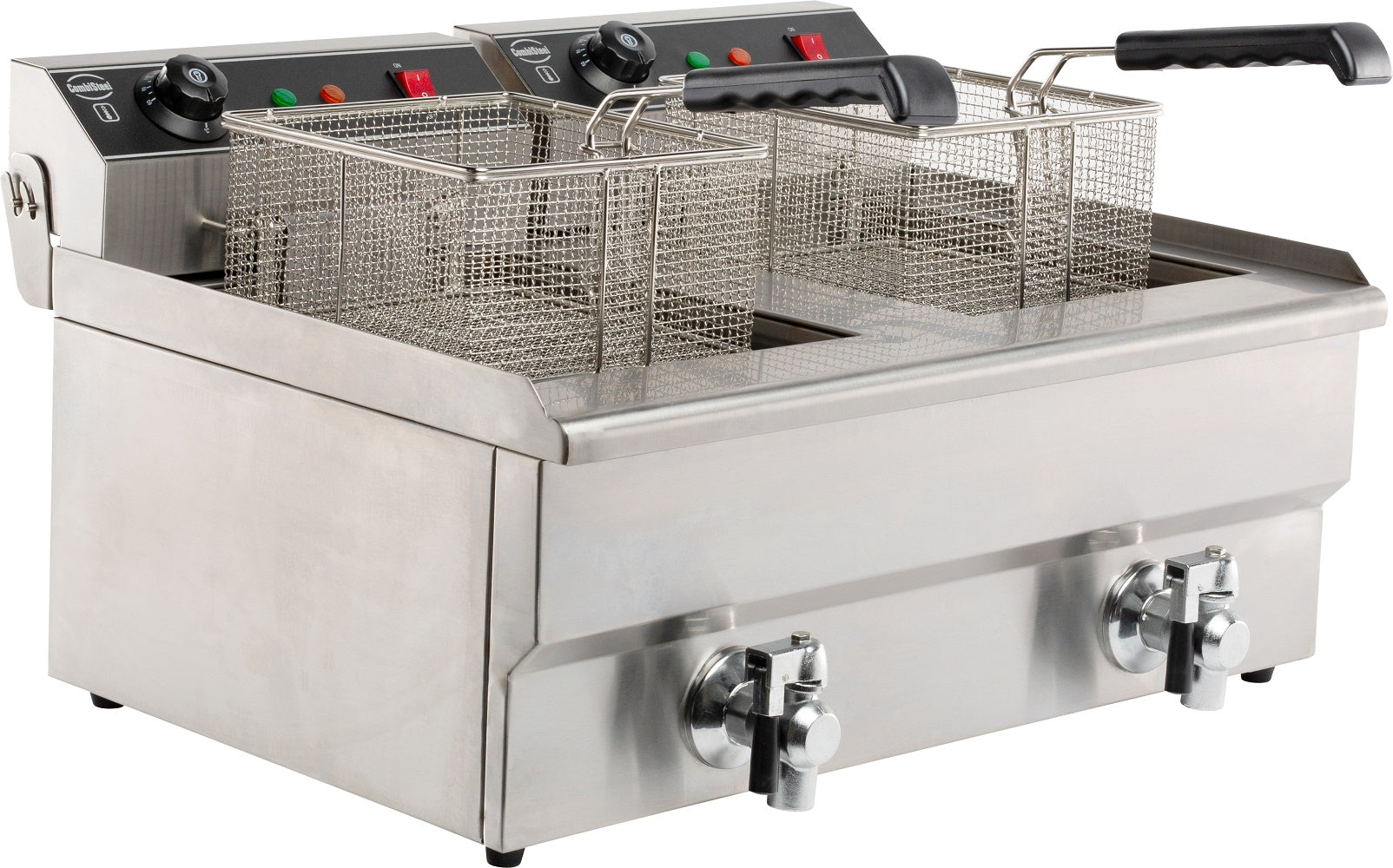 CombiSteel ELECTRIC COUNTER FRYER 2X8 L
