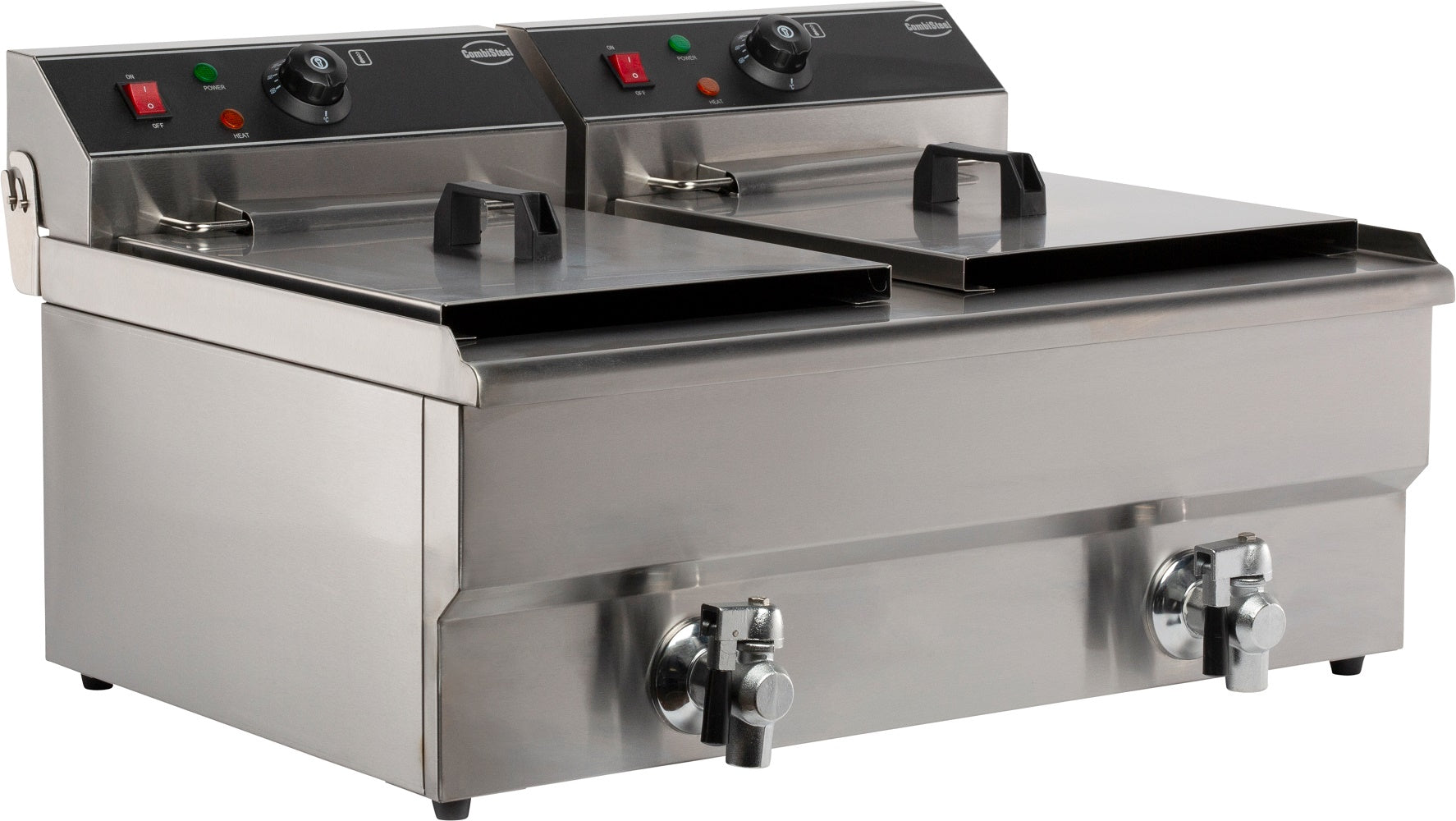 CombiSteel ELECTRIC COUNTER FRYER 2X10 L