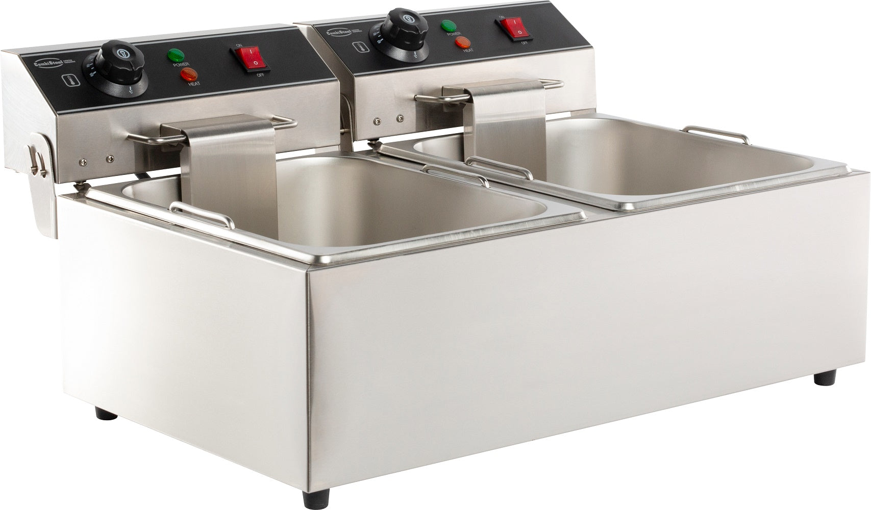 CombiSteel ELECTRIC COUNTER FRYER 2X6 L