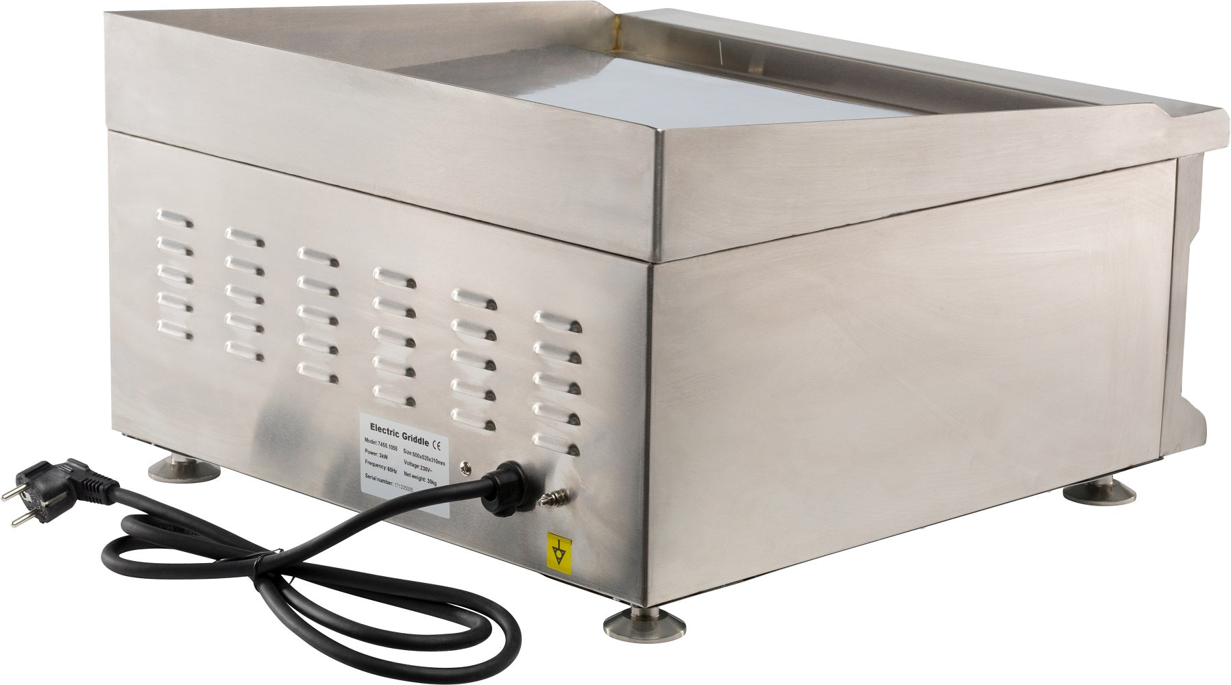 CombiSteel ELECTRIC FRY TOP CHROME