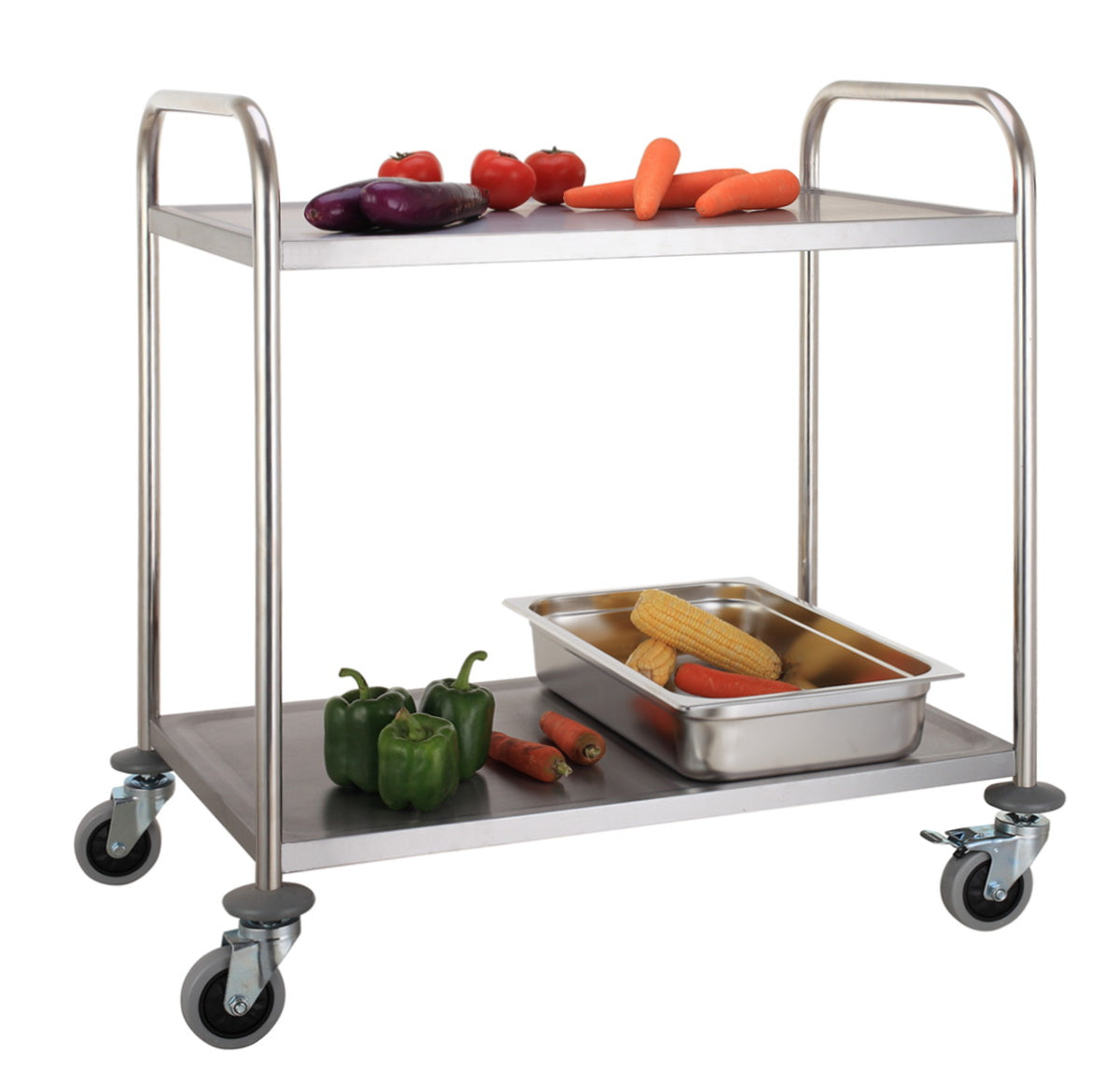 CombiSteel TROLLEY FLAT-PACKED 2 SHELVES