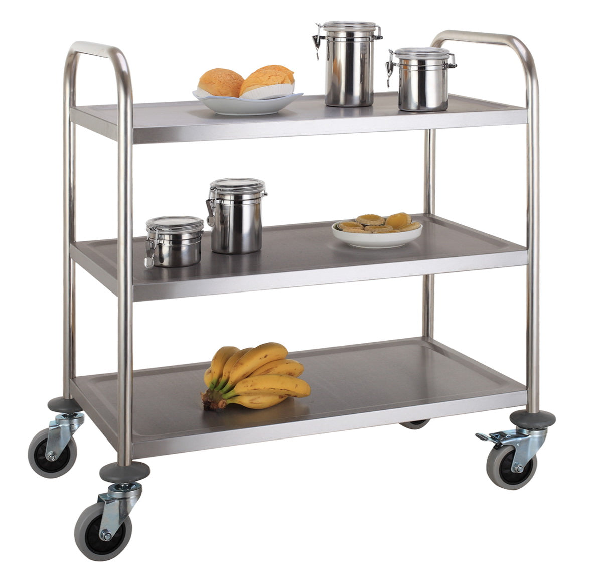 CombiSteel TROLLEY FLAT-PACKED 3 SHELVES