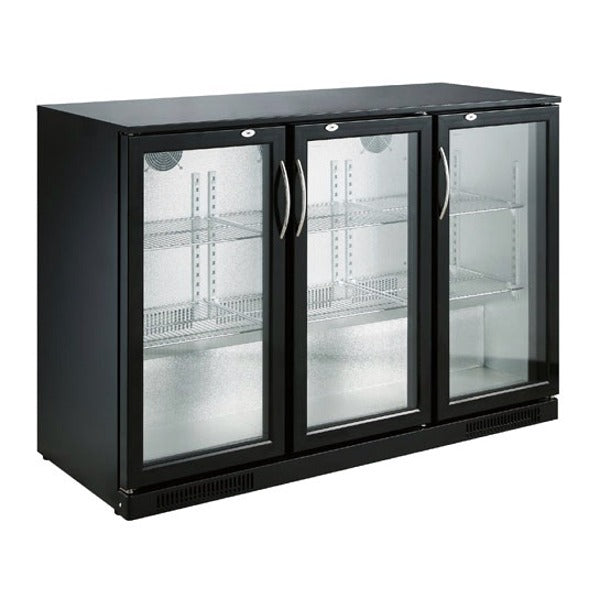 CombiSteel BACKBAR COOLER BLACK 3 DOORS