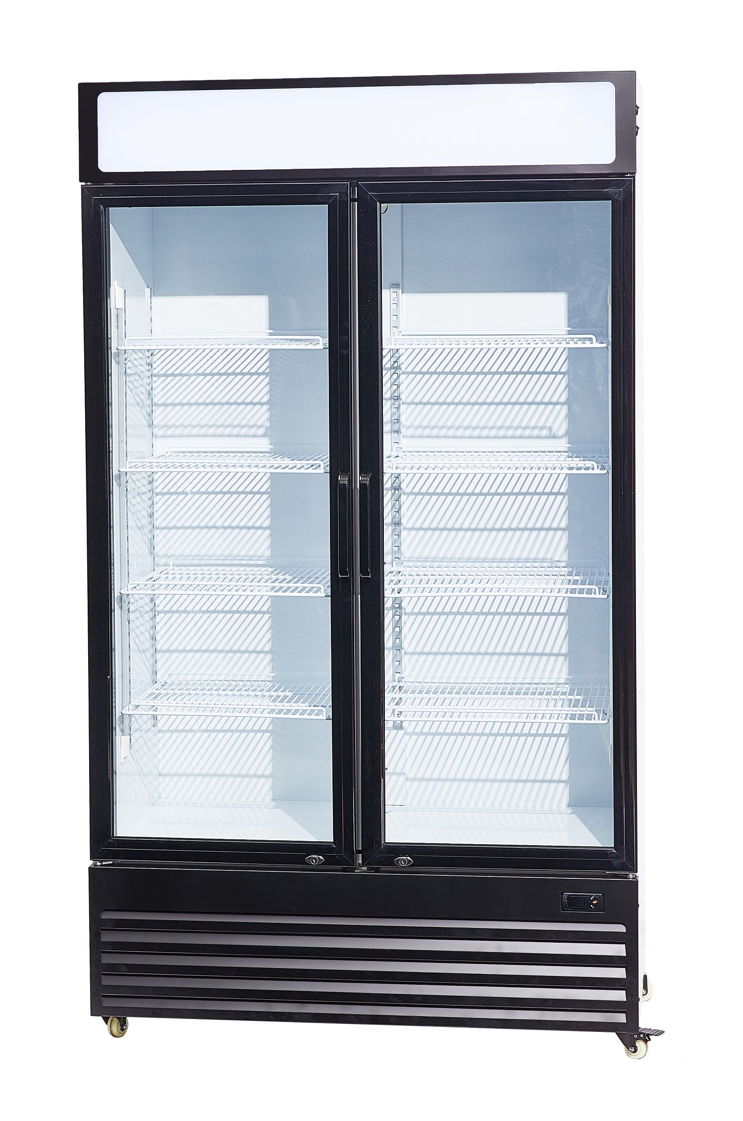 CombiSteel REFRIGERATOR 2 GLASS DOORS BEZ-750 GD