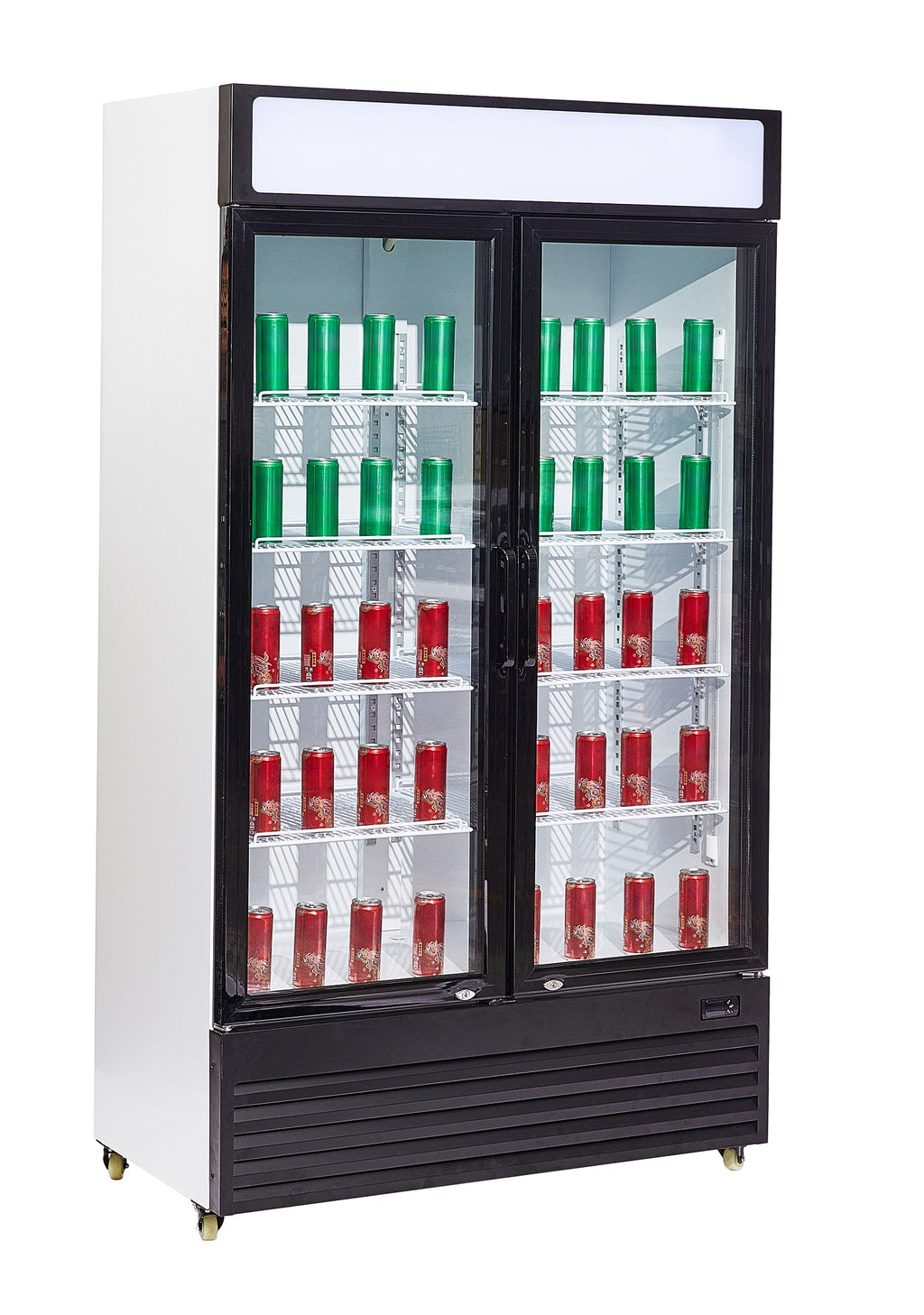 CombiSteel REFRIGERATOR 2 GLASS DOORS BEZ-750 GD