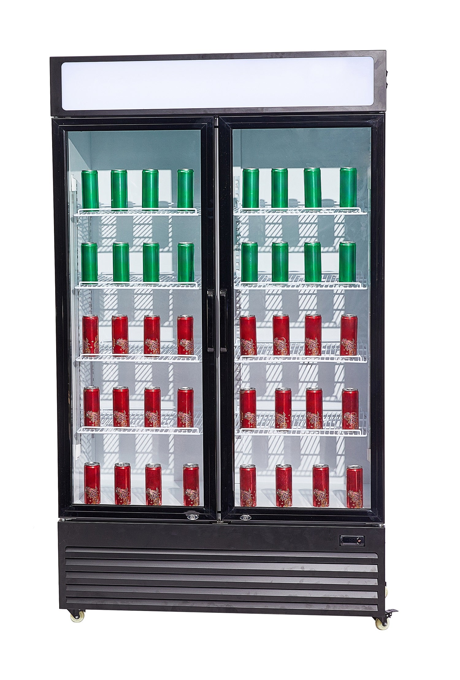 CombiSteel REFRIGERATOR 2 GLASS DOORS BEZ-750 GD