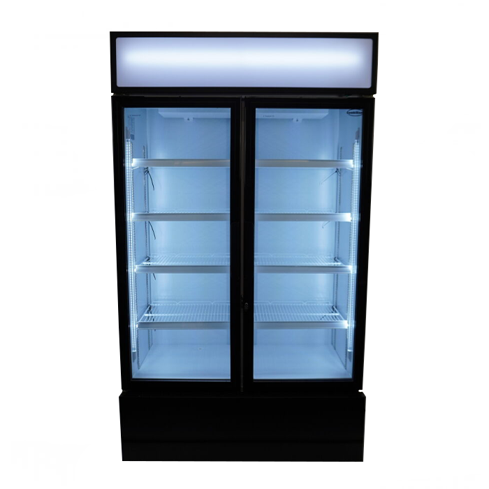 CombiSteel REFRIGERATOR 2 GLASS DOORS FCU-750