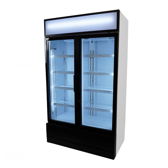 CombiSteel REFRIGERATOR 2 GLASS DOORS FCU-750