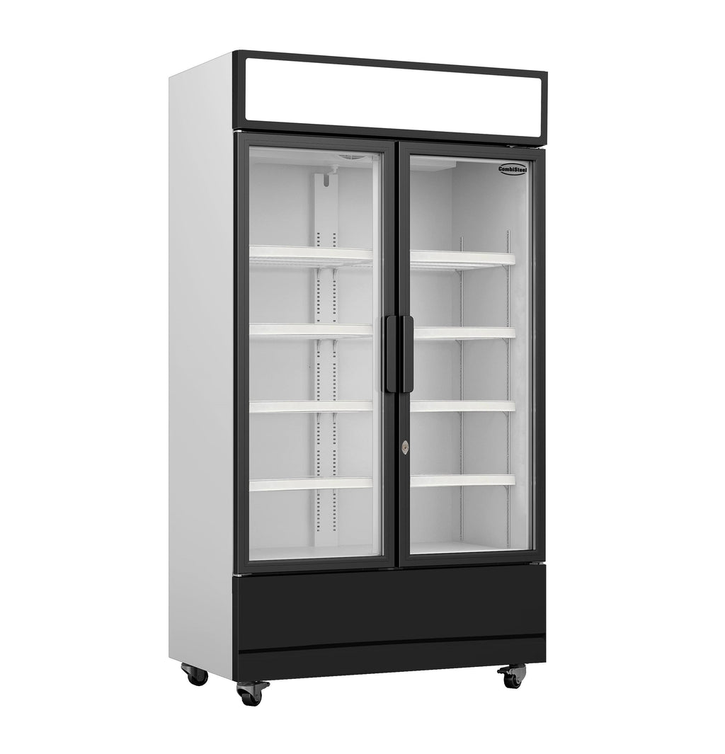 CombiSteel REFRIGERATOR 2 GLASS DOORS FCU-750