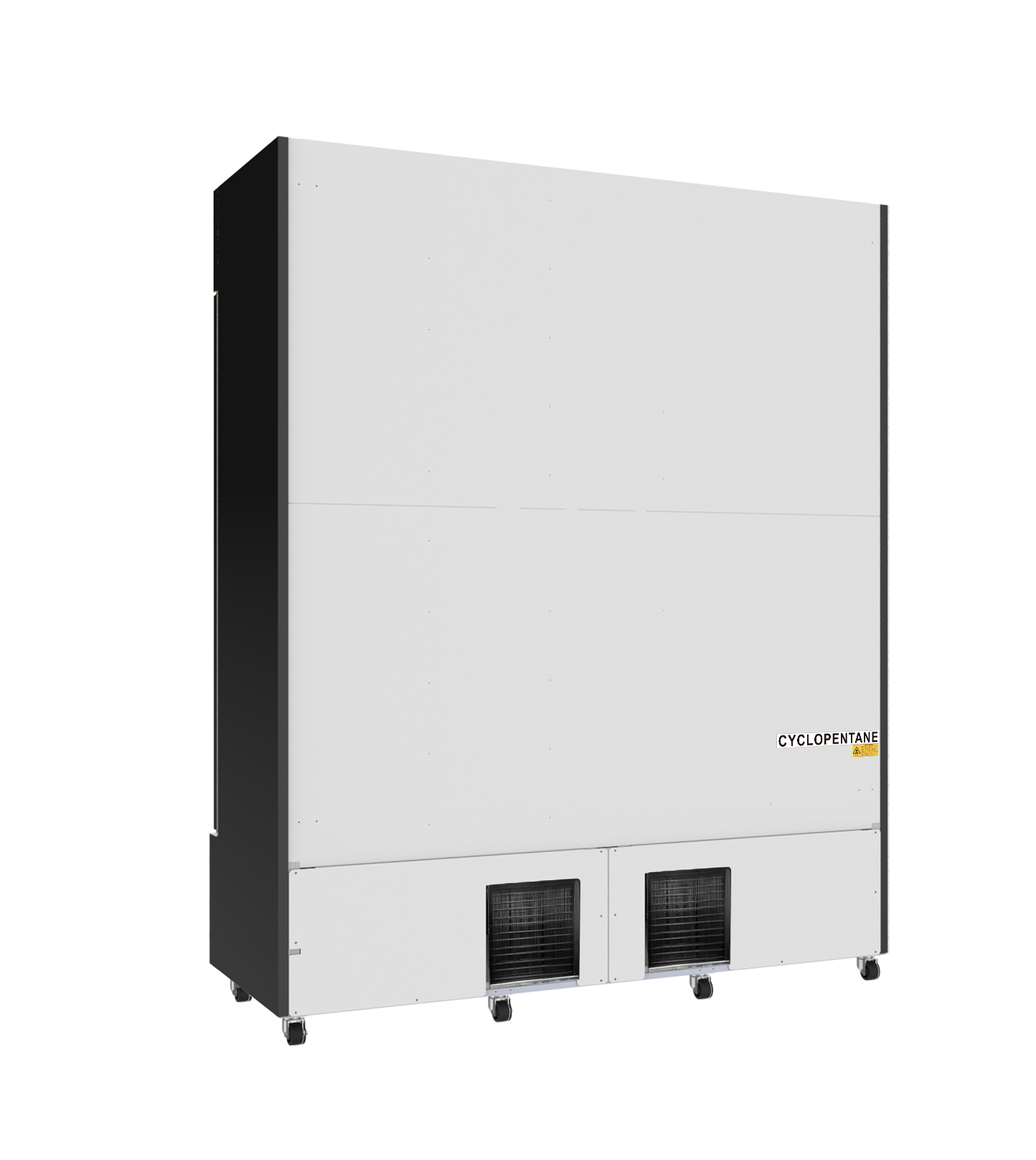 CombiSteel REFRIGERATOR 3 GLASS DOORS BLACK FCU-1200 BL