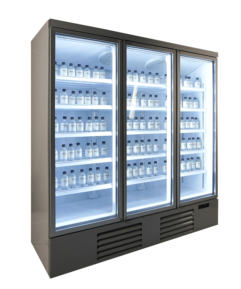 CombiSteel REFRIGERATOR 3 GLASS DOORS JDE-1530R