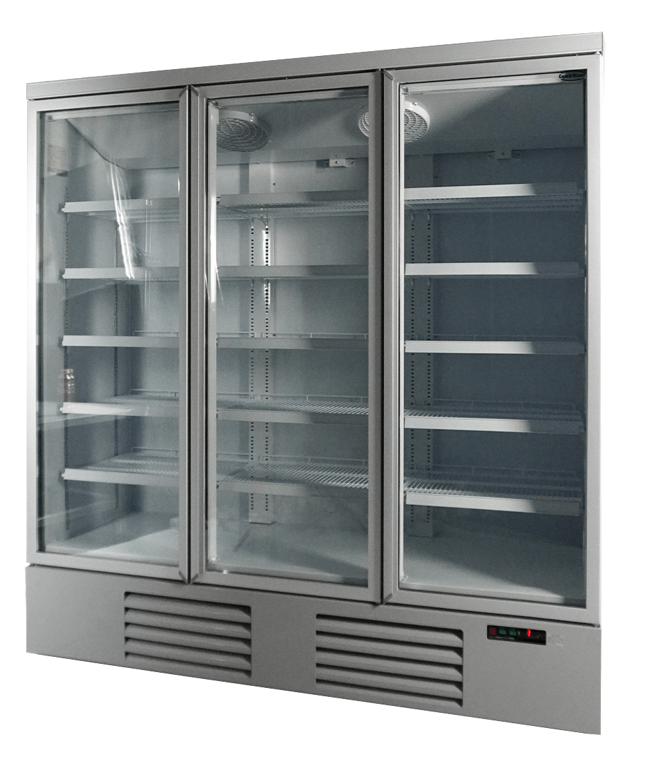 CombiSteel REFRIGERATOR 3 GLASS DOORS JDE-1530R