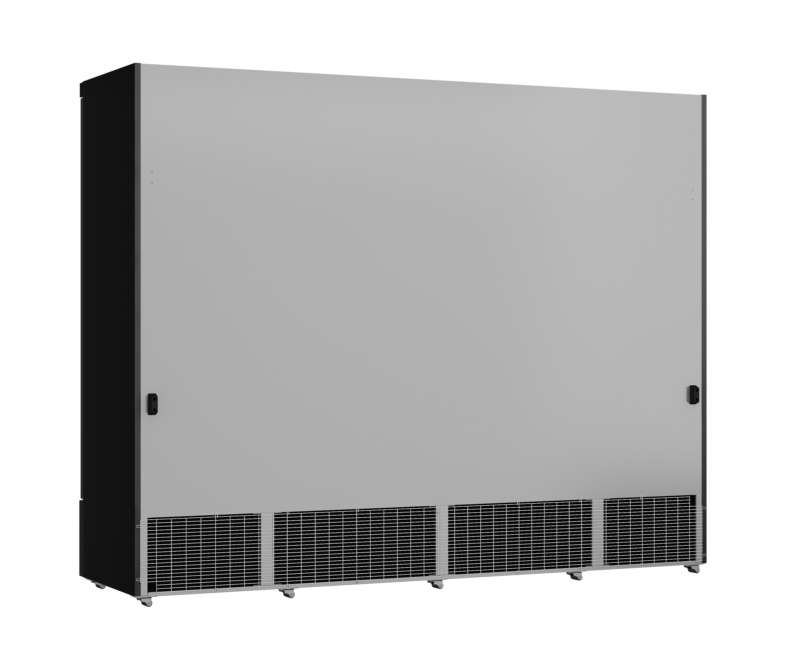 CombiSteel REFRIGERATOR 4 GLASS DOORS BLACK JDE-2025R BL  *TRANSPORT ON REQUEST*  **Note: there is a higher inrush current, which makes a circuit breaker with type C characteristic necessary.**