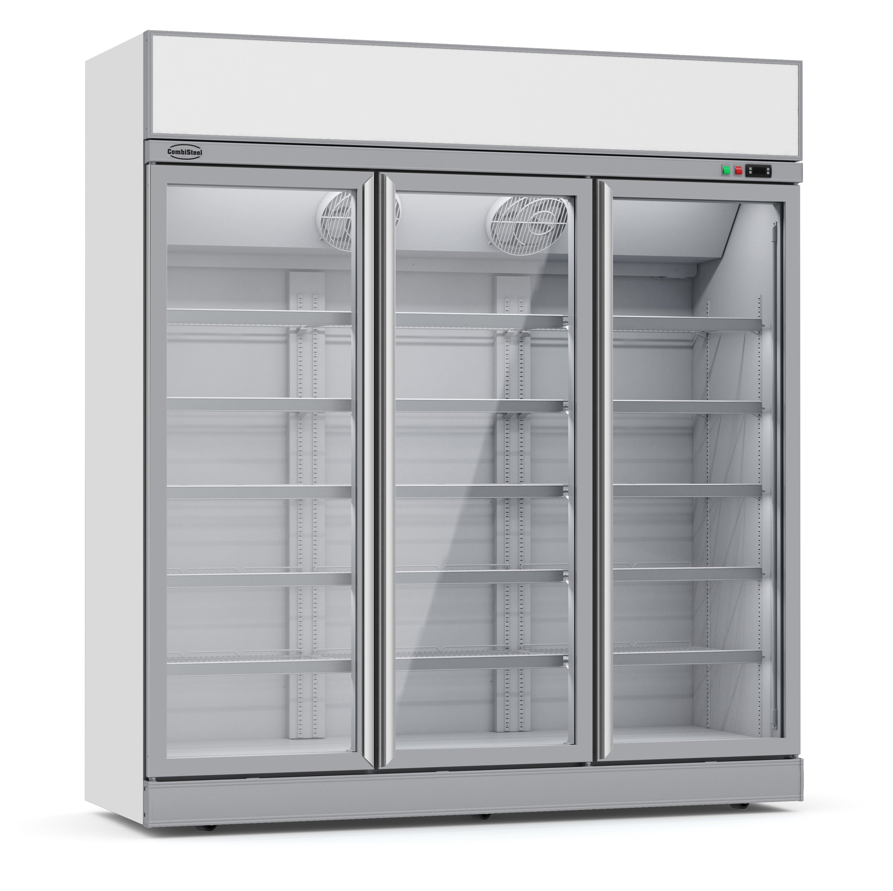 CombiSteel FREEZER 3 GLASS DOORS INS-1530F  **Note: there is a higher inrush current, which makes a circuit breaker with type C characteristic necessary.**