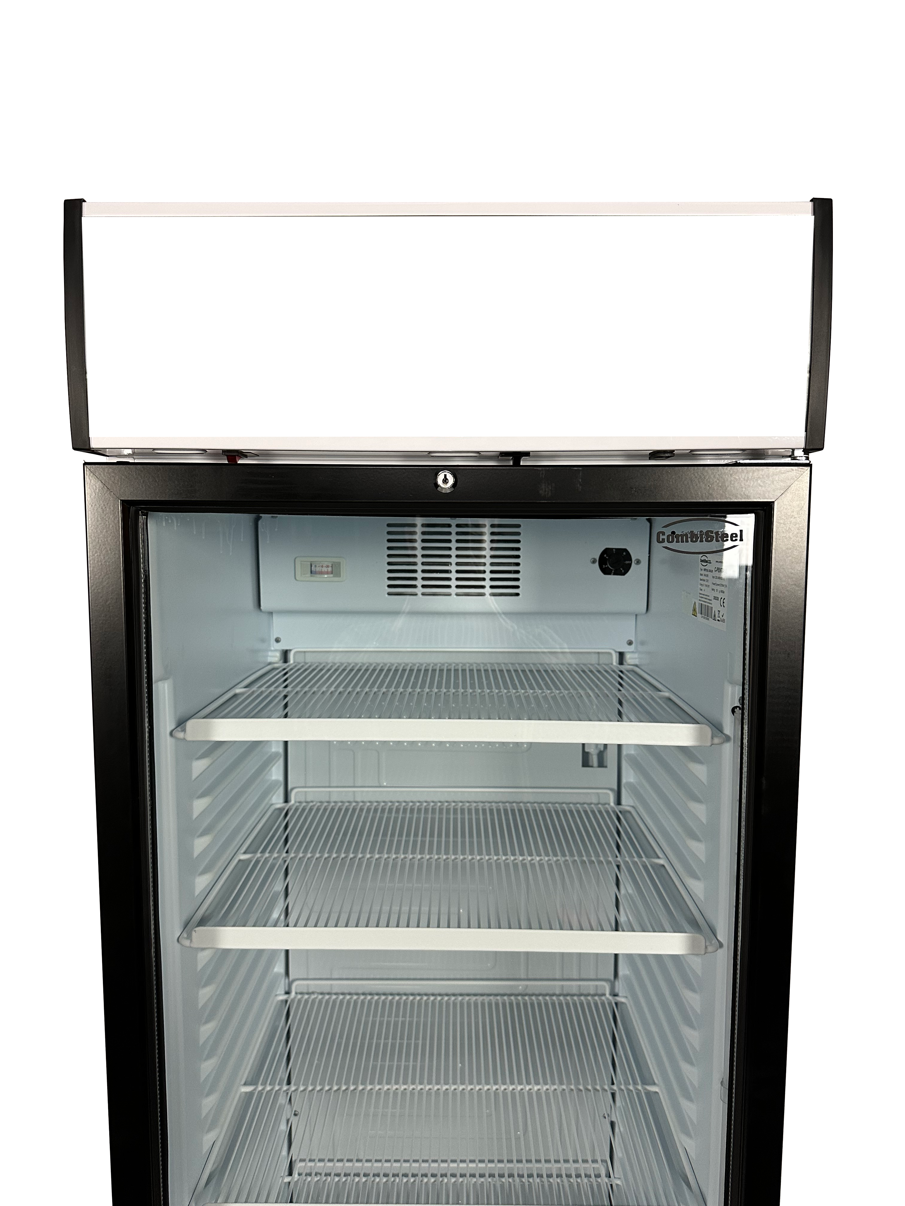 CombiSteel REFRIGERATOR 1 GLASS DOOR LEFT ROTATING