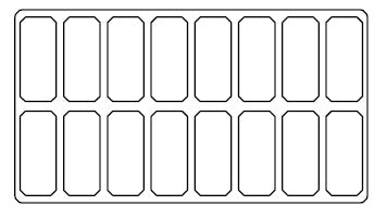 CombiSteel ICE CREAM DISPLAY HAWAI 16X 5LTR  *TRANSPORT ON REQUEST*