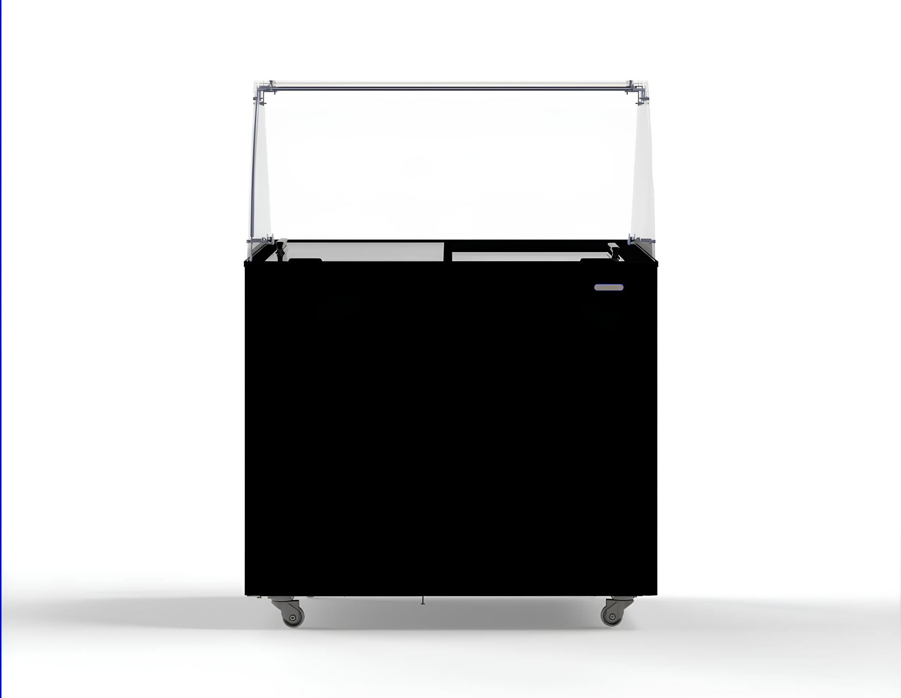 CombiSteel ICE CREAM DISPLAY CORISCA BLACK 6X5 LTR